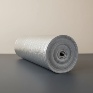 Espuma Metalizada Aislante Térmico Reflectivo en Rollo (3 mm x 1 m de ancho)