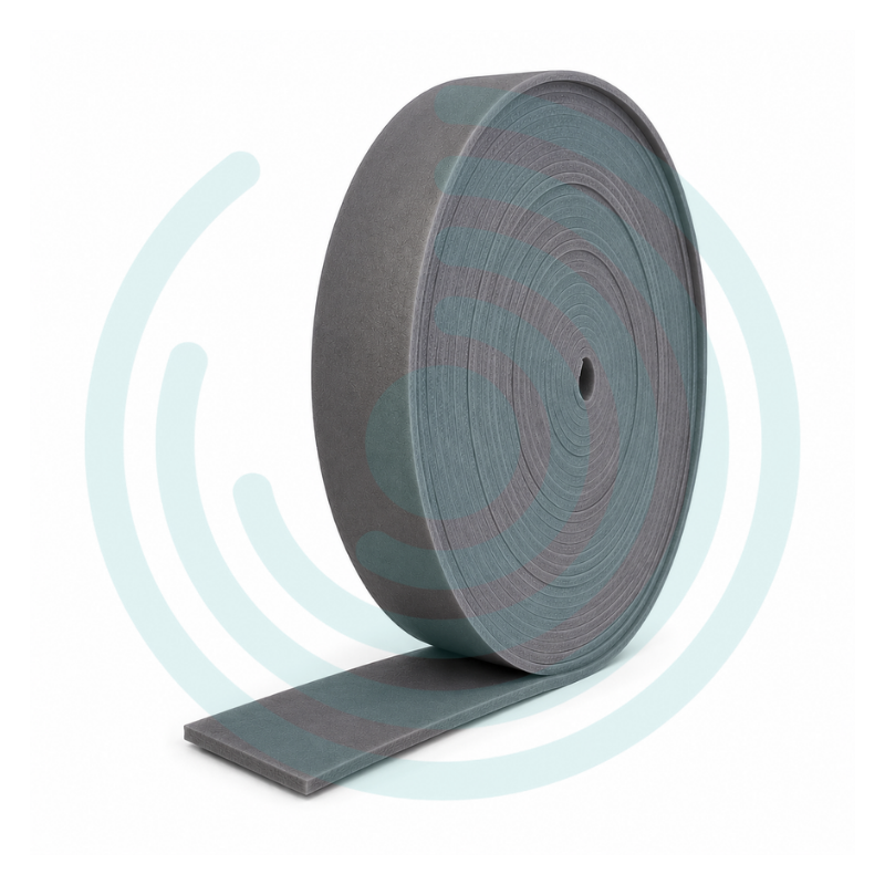 Banda de Sello Anti Lechadas 10 mm x 10 cm x 25 m – Junta de Sellado para Encofrados de Hormigón - Imagen 2
