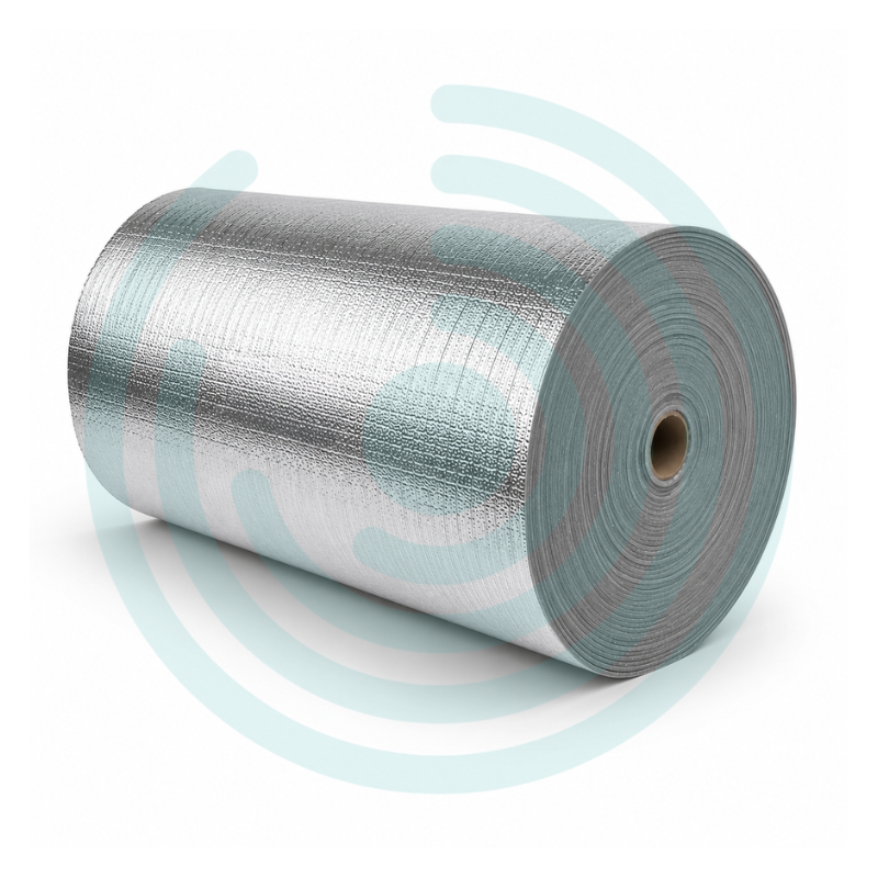 Espuma Metalizada Aislante Térmico Reflectivo en Rollo (3mm x 1 m de ancho) - Imagen 6
