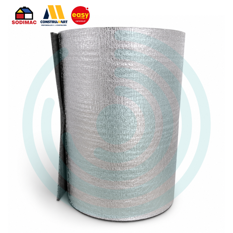 Espuma Termoaislante Reflectiva 10 mm en Rollo (1 m x 20 m) – Aislante Térmico de Alta Eficiencia